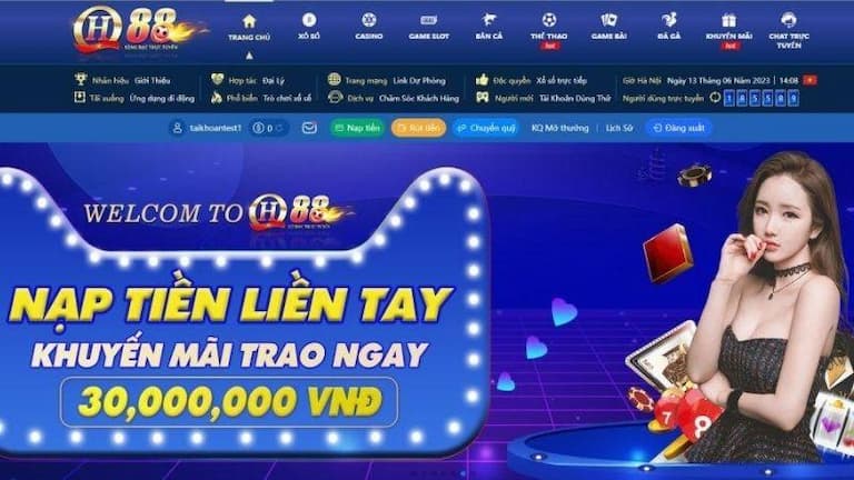 Nạp tiền qh88 qua thẻ cào